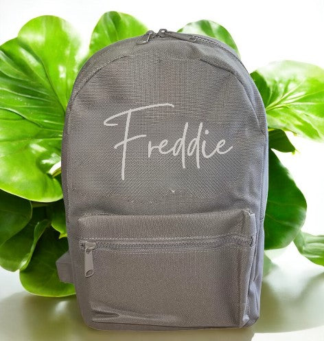 Personalised Backpack - Sage