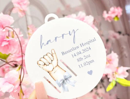 Personalised Hospital Bracelet Holder