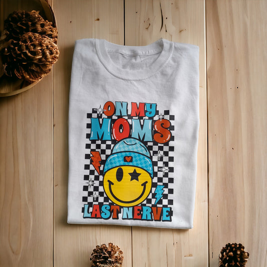 Last Nerve Slogan Tshirt