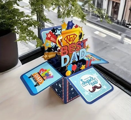 Pop up Fathers day Card