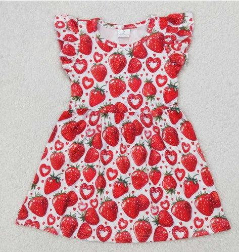 Strawberry & Hearts Dress