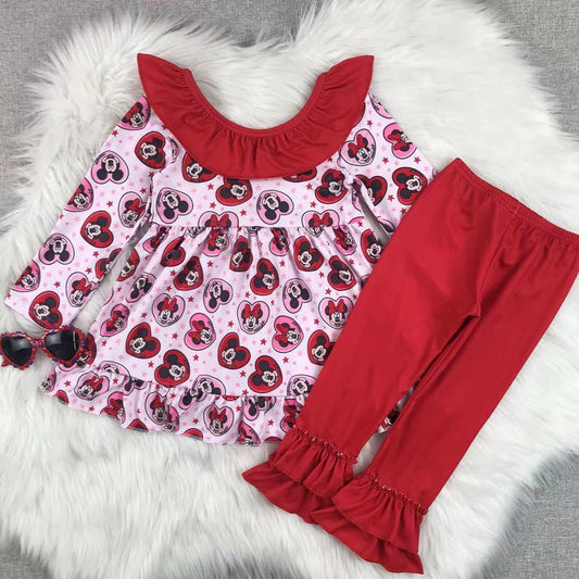 Minnie Love Ruffle Set